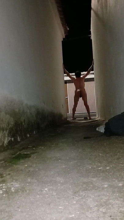 I lose a bet with my boyfriend and I have to go out in thongs at midnight