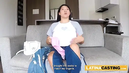 HUGE TITS Latina Slut Face Fucked ROUGH By Monster Cock & Ends Up Dripping