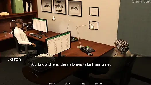 Istri hot proyek, belajar berenang