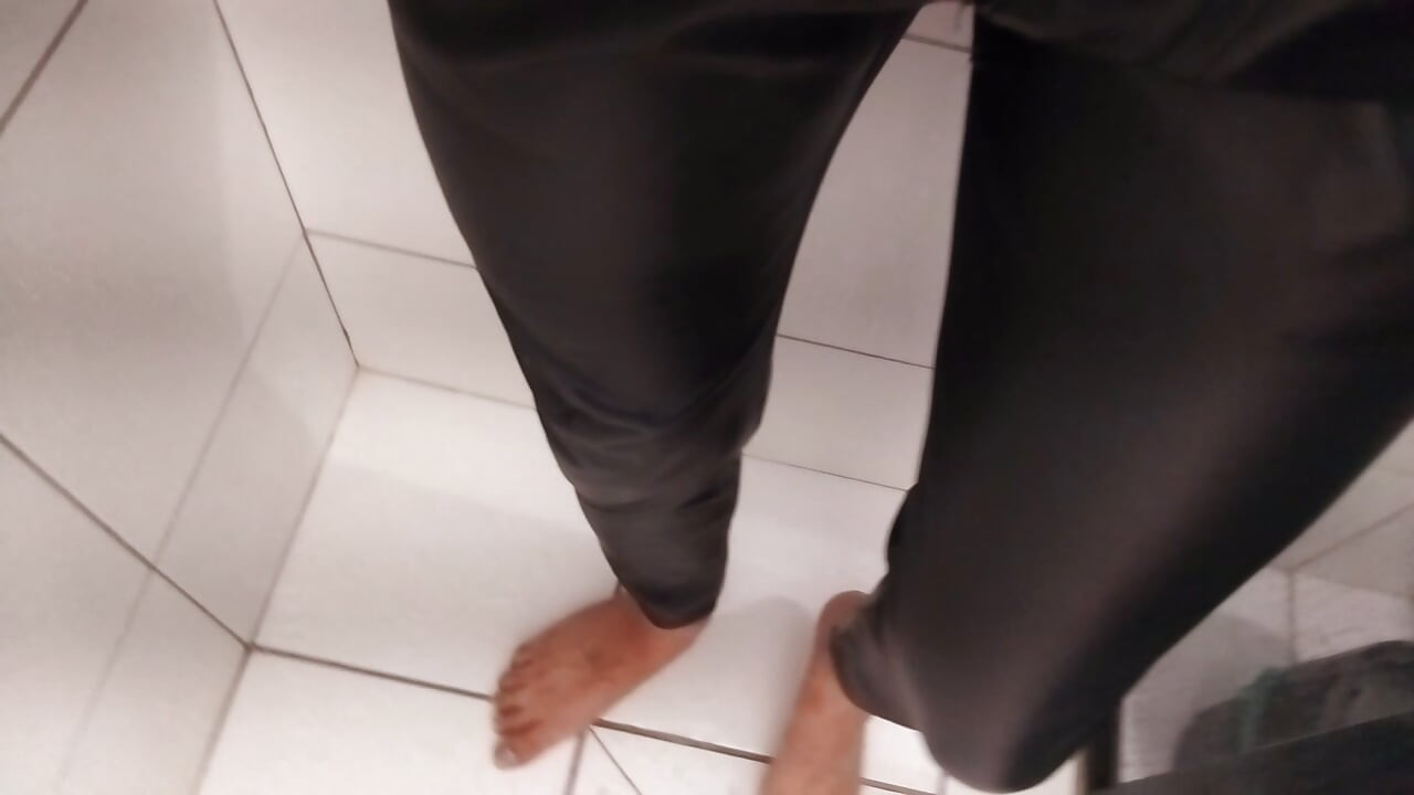Shiny Black Latex Pants On My Legs – Fuck, Watch Me Spread Slow