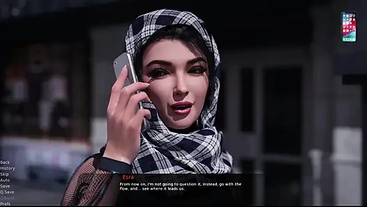 Esra İstanbul'da 5 esra bilmeden erkek arkadaşıyla konuşurken birçok adam tarafından sikiliyor