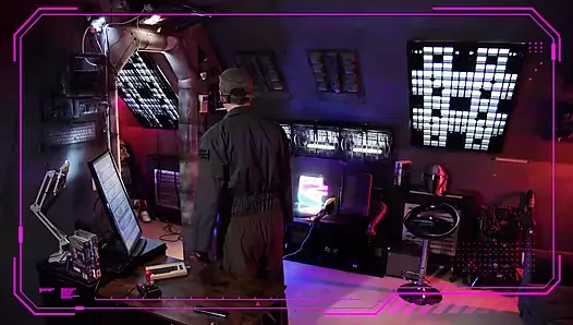 Space Babes Interracial Sci-fi Sex Scene