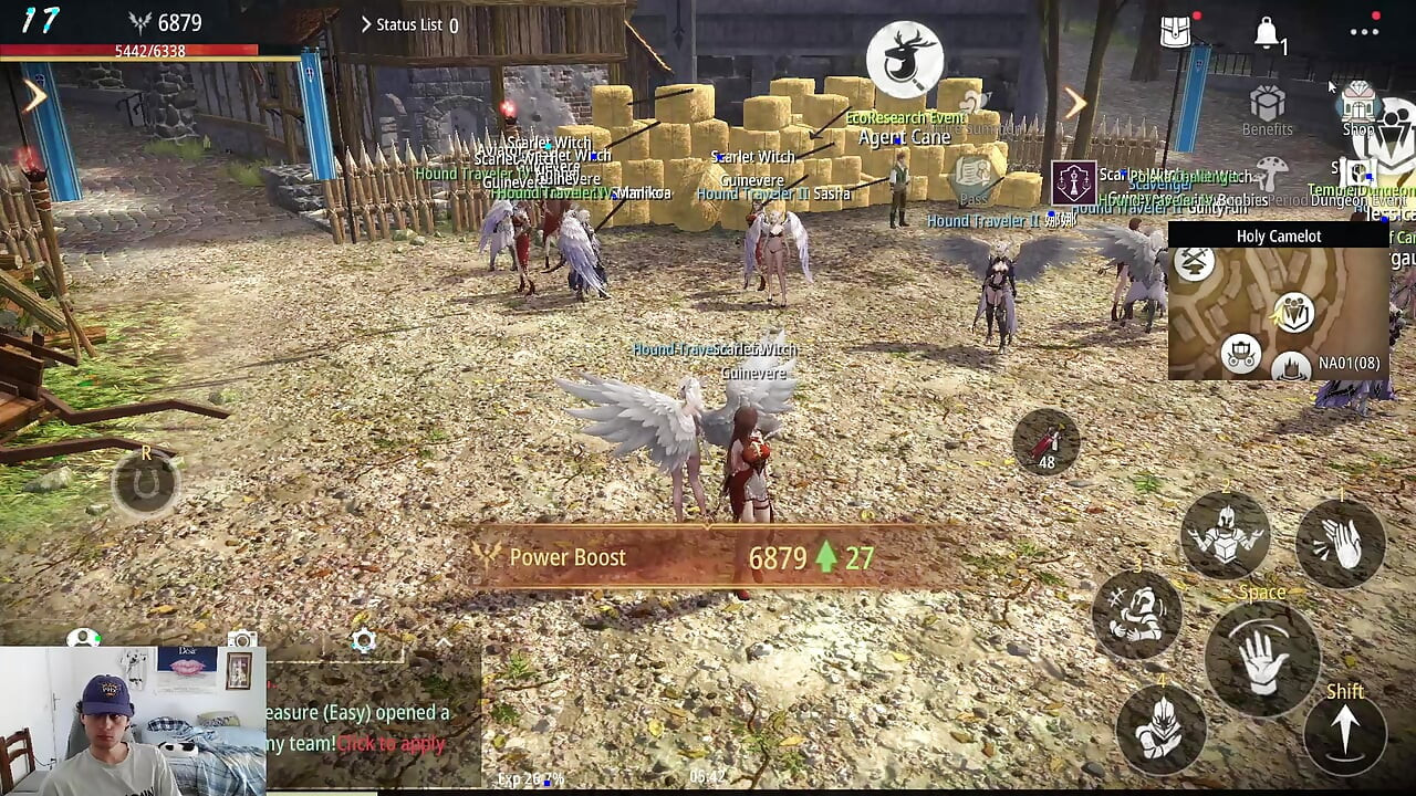 Trono do Desejo MMORP jogando parte 1