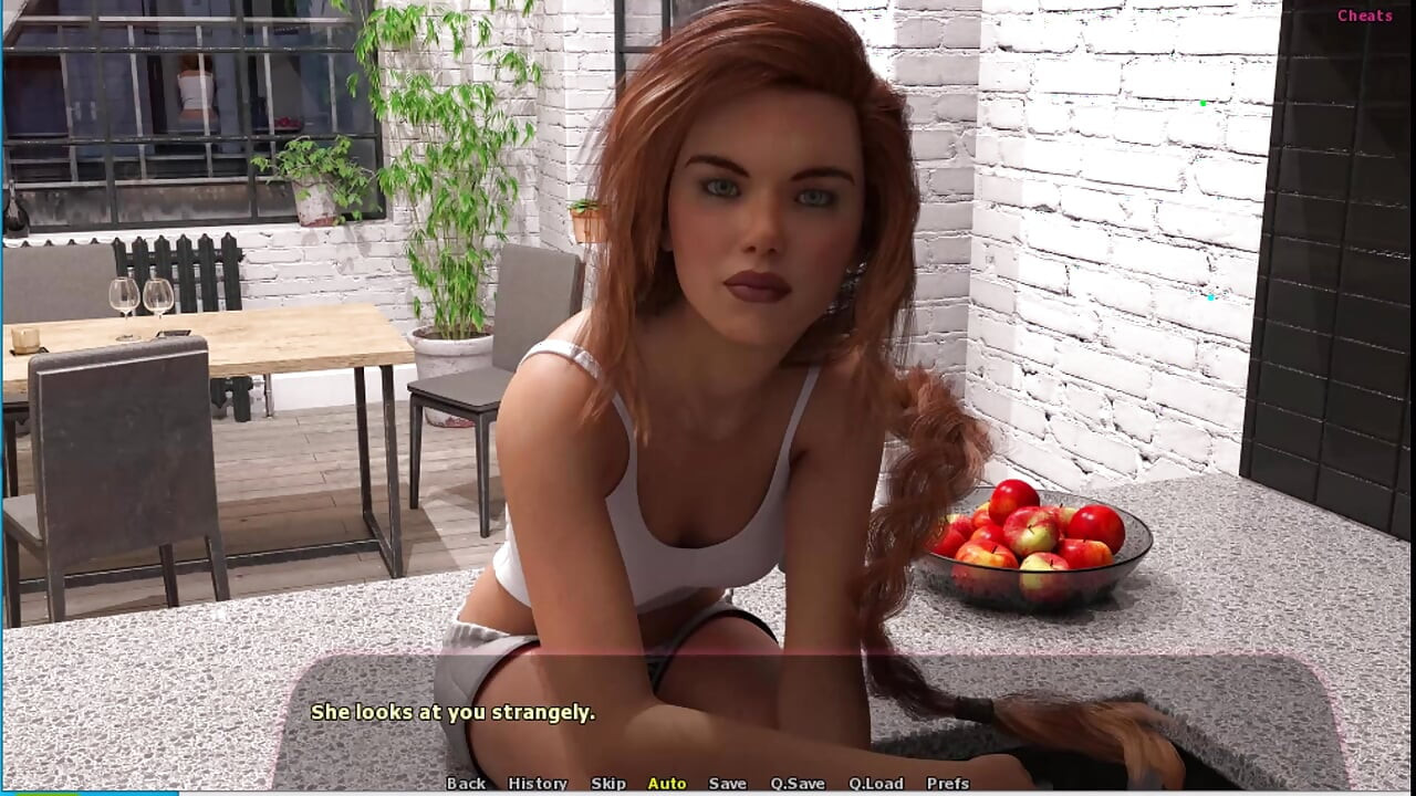 Haley hikayesi #13 - Adriana Johannes'e oral seks yaptı... Haley ve... gece dışarıda... Johannes banyoda Haley'i sikiyor