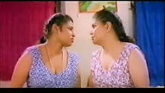 Southindian Mallu B klasse actrice lesbische clip