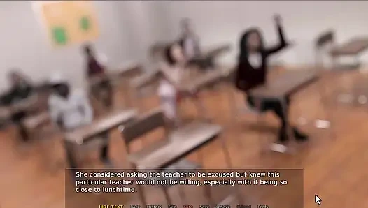 Musim gugur Casey 2 telanjang di hutan