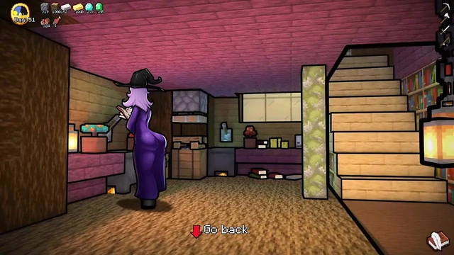 Minecraft Horny Craft - Part 16 - Horny Witch Blowjob by Loveskysanhentai