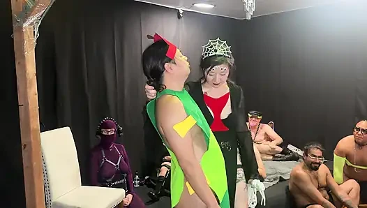 Caught in Desire's Web - Kinky Rope Orgy - Cliff Media Productions