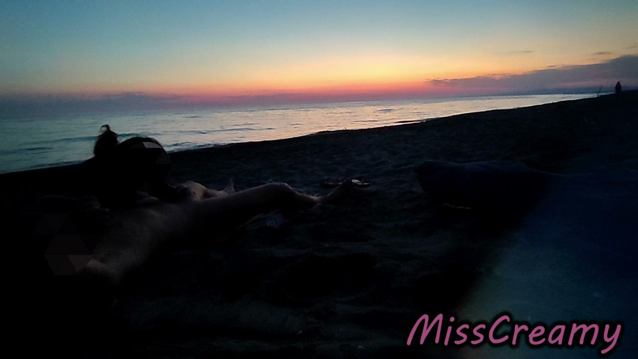 Exhibitionist Wife Milf Risky Public Blowjob Big Cock Maspalomas Nude Beach Voyeur Cum MissCreamy