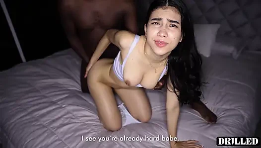 2 Vs 1 - Dick so Big She Only Could Do Anal