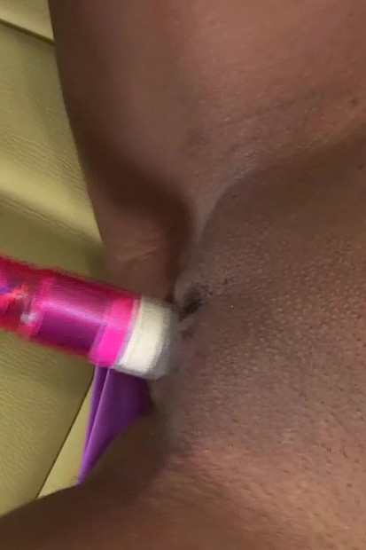 Big Vibrator Pampers Horny Sluts! Shaved!