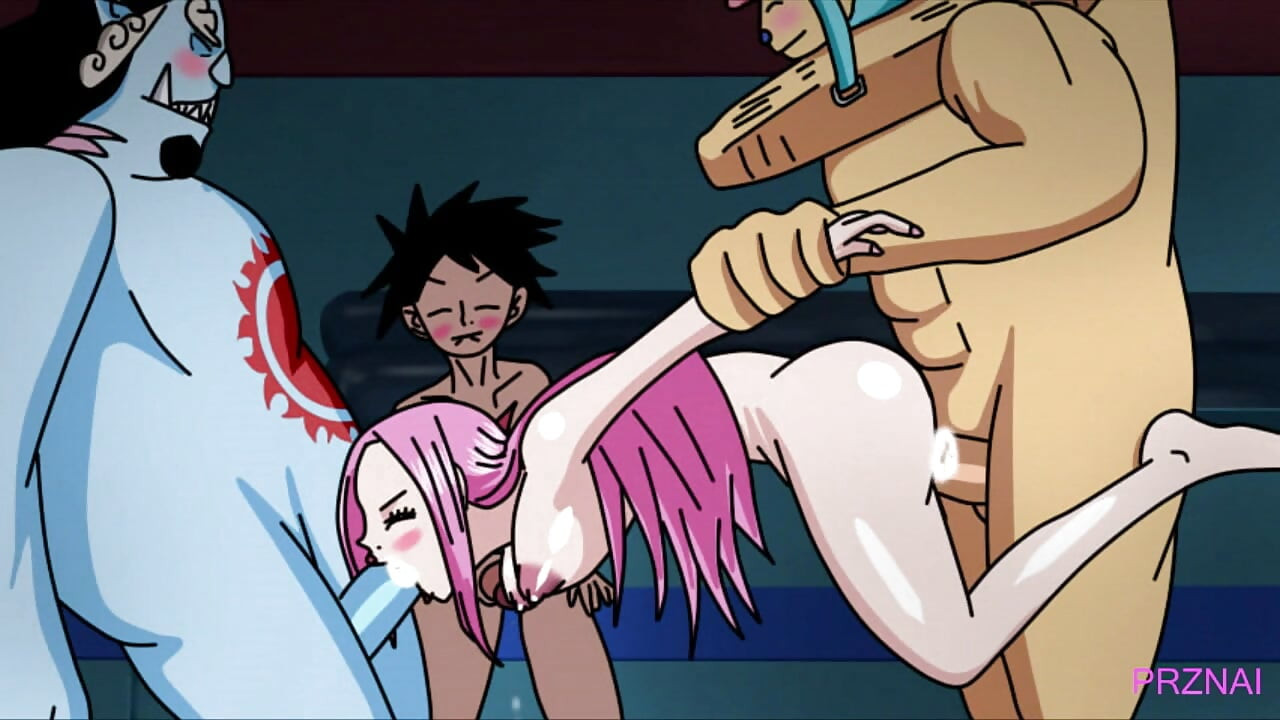 Excitat Bonney a făcut sex în grup cu Luffy, Jinbe și Chopper pe Insula Egghead one piece