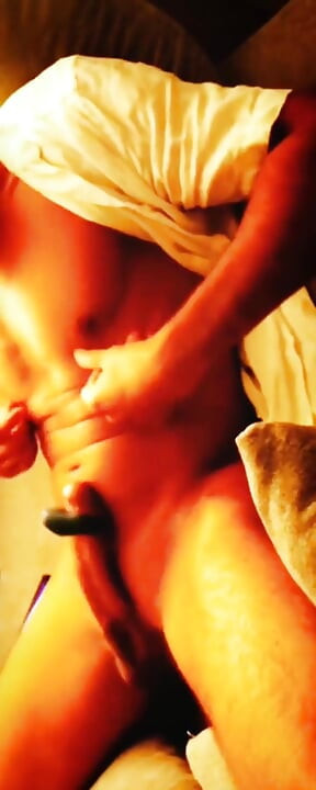 Making My Big Thick Gypsy Cock Cum Hard