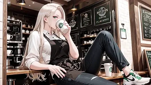 Vom faulen Barista zum Schlafzimmer Glückseligkeit: Kannst du mit dieser blonden Bonanza umgehen?
