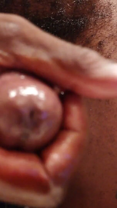 Tall Dark Chocolate BBC Hallelujah Johnson with Universal Launch and Fleshlight | Clip 1