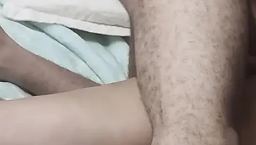 A Cock Has a Hard Time Getting Into Her Tight Ass for Deep Anal Sex