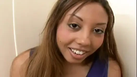 Big dildo sucking pussy fucking in the toilet