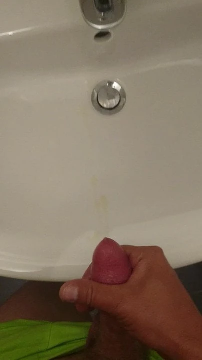 Cum in Bathroom