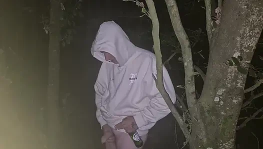 In the woods