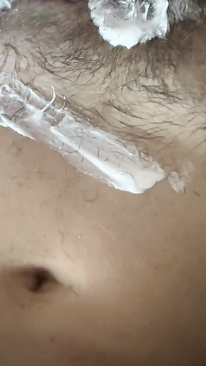 I was shaved completely