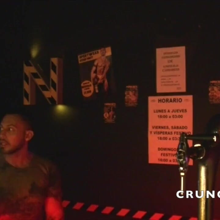 Dadyd muscle used raw by Viktor Rom in the backroom