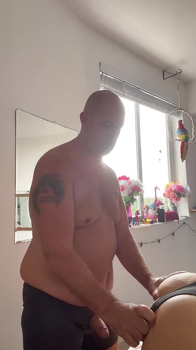 Sexy and hot as fuck.. Greek Goddess Steph in lingerie.. being fucked doggy style..