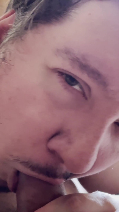 Taking Care of Daddy's Cock