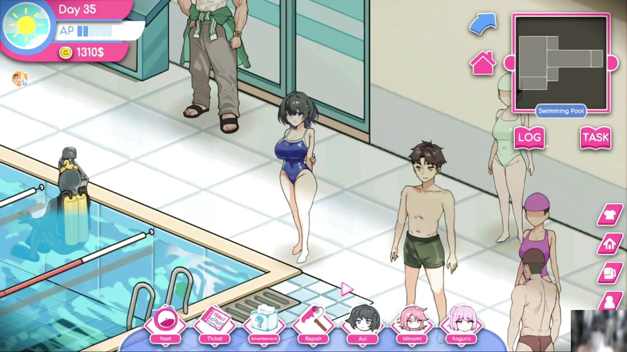 Ep-6! Lifeguard holic gameplay!NTR! THE FINALE! I FUCK THREE HOT GIRLS ON A BOAT!