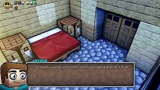 Minecraft horny craft - parte 12 - strega nuda calda e un pompino di loveSkySan69