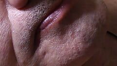 Masturbate my soft cock with ejaculation and sperm eating