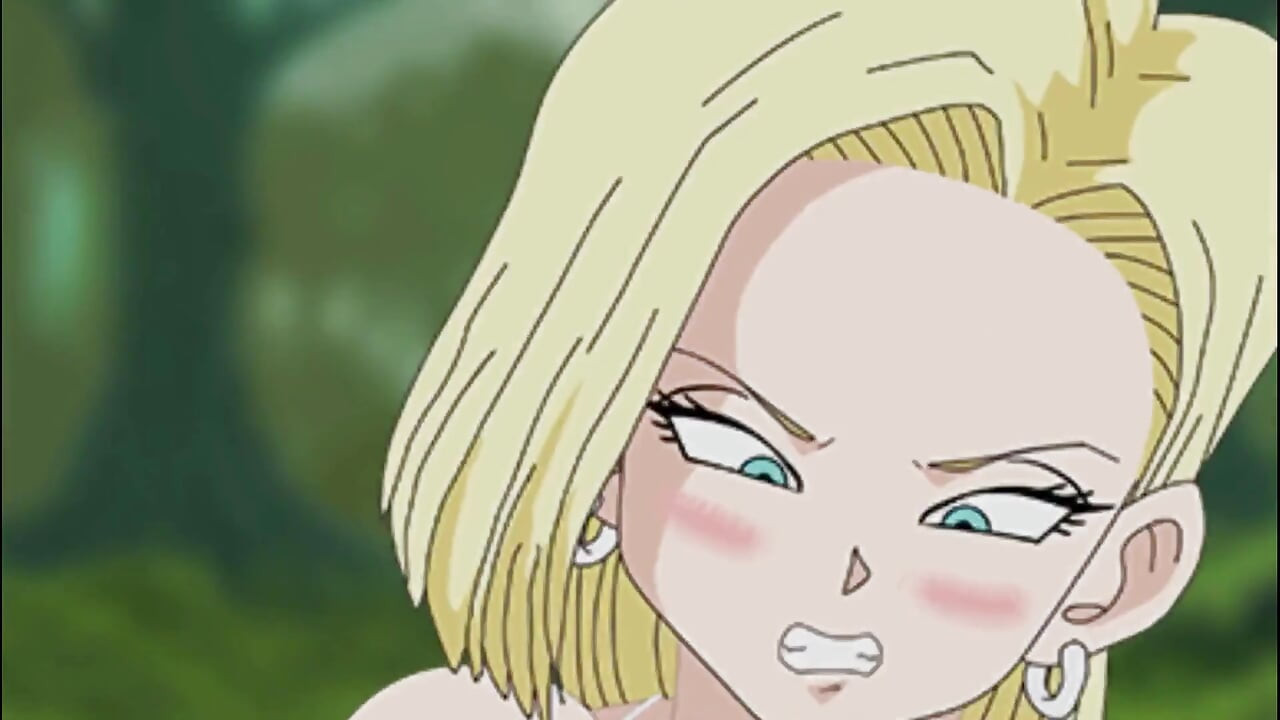 Android Quest pentru coaie - Dragon Ball partea 3 - Android 18 și pula mare de Loveskysanx