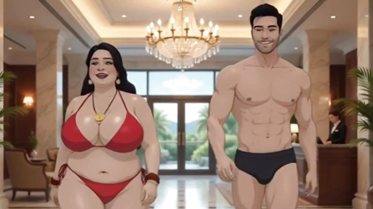 힌디어 오디오로 인도 음란한 인도 와이프 애니메이션 비디오