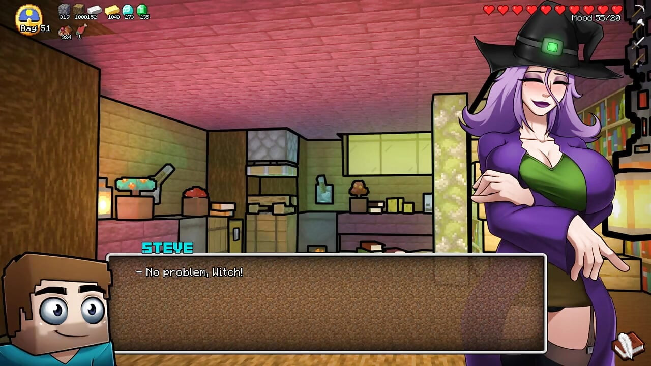 Minecraft napaljena letelica - deo 16 - napaljeno veštičje pušenje od loveskysanhentai