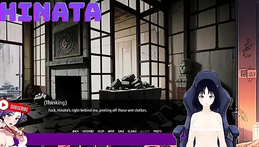 I spy on HINATA NAKED. Shinobi Secrets part 2