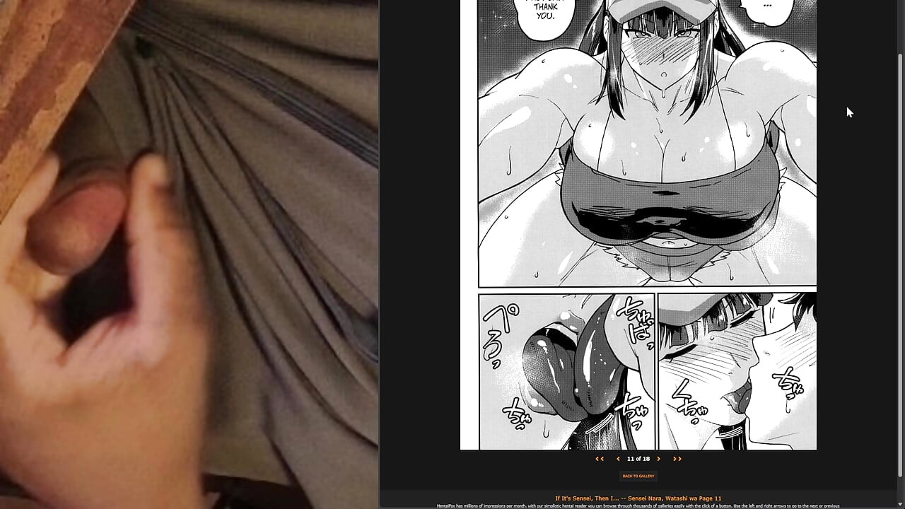"If It's Sensei, Then I" - Hentai Comic