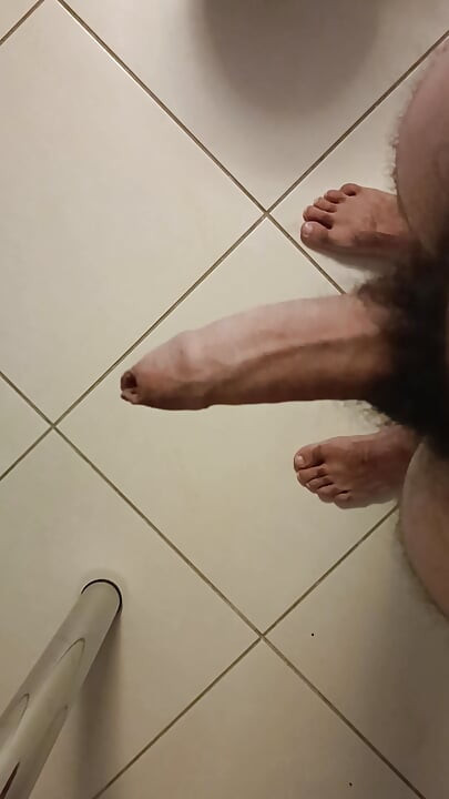 Two hands grabbing my cock hard