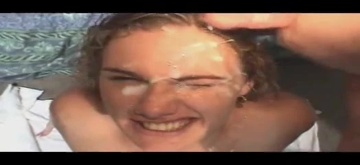 Cum on her face - Shannon