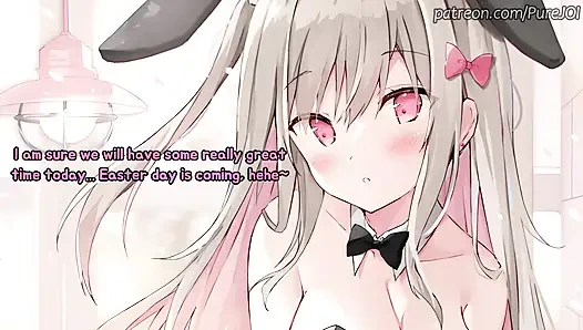 Special Edition! Bunny girls' spirit came to you with a present (JOI)