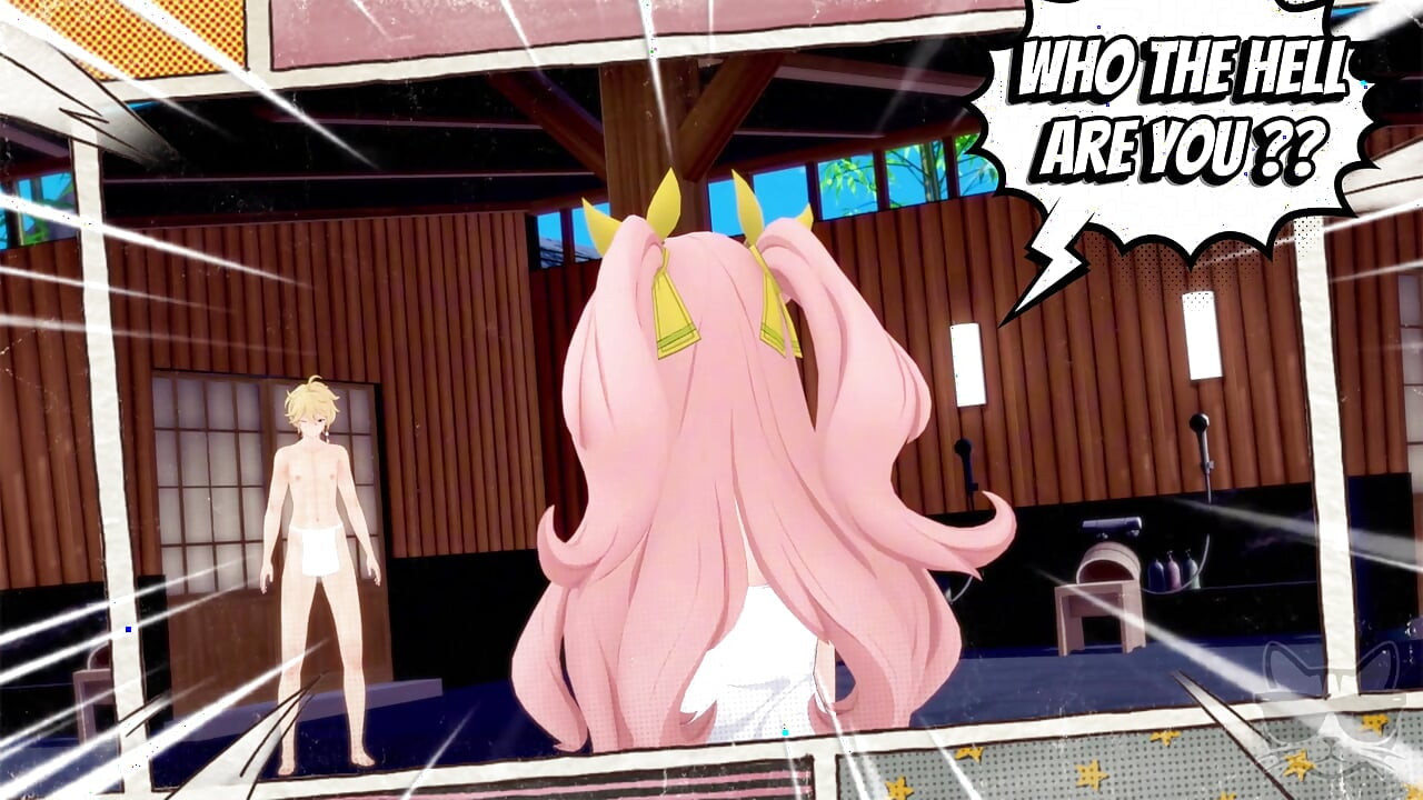 Äher verloren in zeit 1: Yixuan und Nicole (zenless zone zero) in heißer quelle!