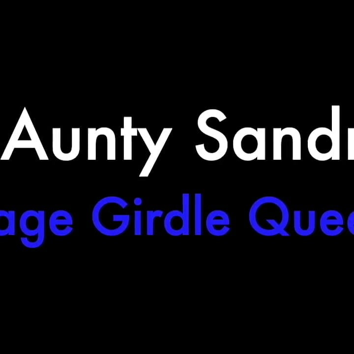 Aunty Sandra Layered up with Nylon Friend Vgq65
