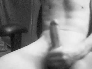 Stroking My Big Bi Cock