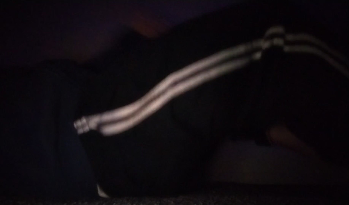 A clothed video of me doing sit ups and masked.