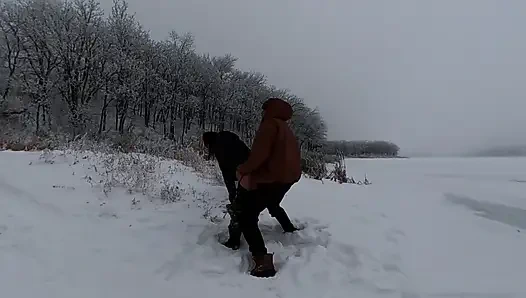 Caught 3 Times Fucking Outside