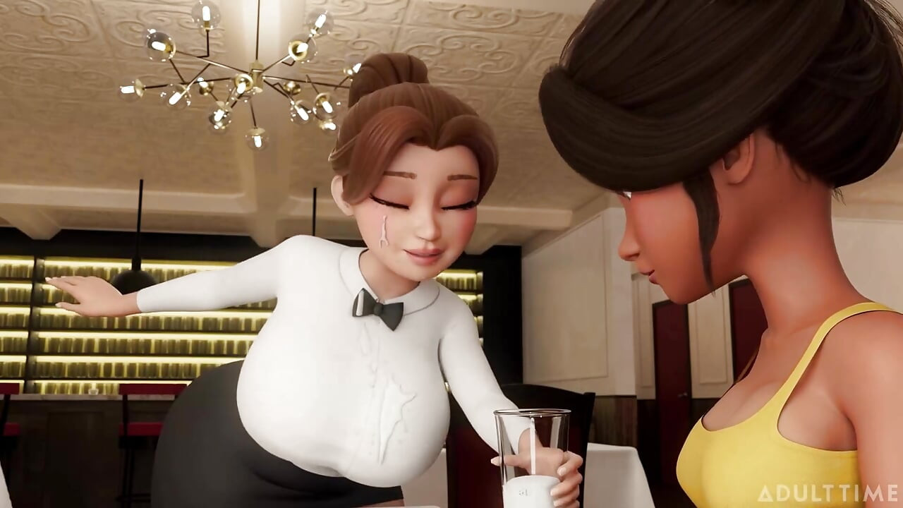 Shemale fuck deep in restaurant corner - Hentai Uncensored