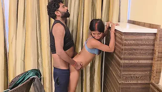 Hard pussy fuck Caught My desi noughty girl friend Playing... and Joined In