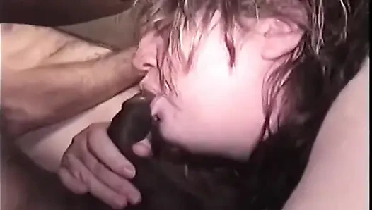 Kurvige reife MILF nimmt mehrere bbc im hardcore-gangbang