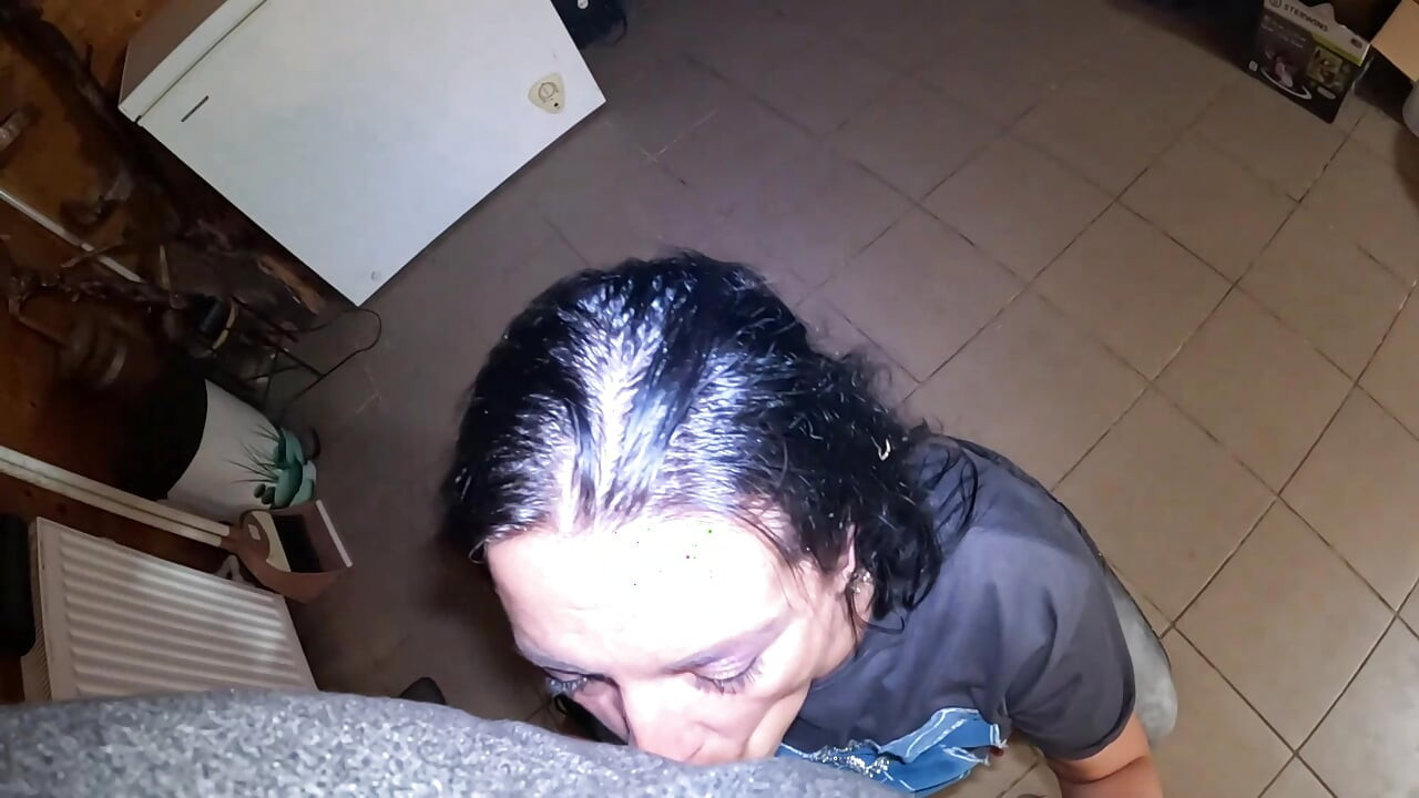 Face-fucking and Cum Play While Wearing Tight Jeans 284