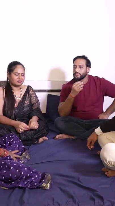 indian friend swapping his wife to other couple sex video hindi audio | Clip 2