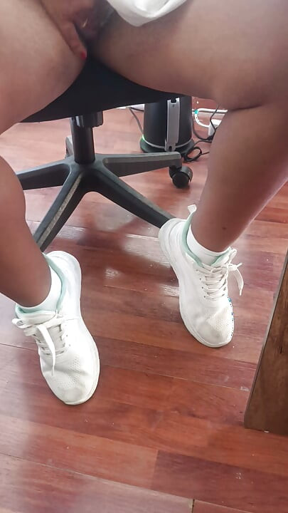 My secretary is turning me on at the office.
