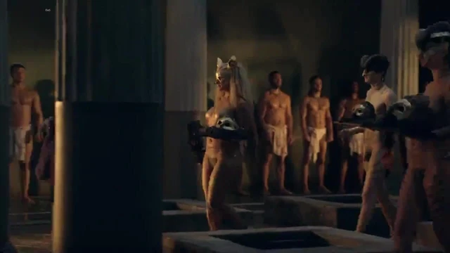 Spartacus: Orgy scene 01